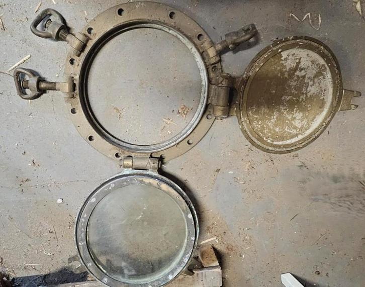 Brozen patrijspoort, Watersport en Boten, Accessoires en Onderhoud, Gebruikt, Overige typen, Ophalen