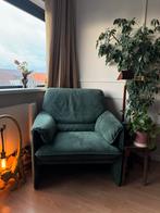 Leolux Bora Bora fauteuil Groen, 100 tot 125 cm, 75 tot 100 cm, Gebruikt, Stof
