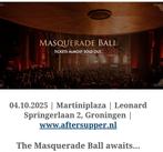 Tickets Masquerade Ball Groningen 4 oktober, Twee personen