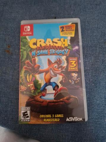 Crash Bandicoot N. Sane Trilogy - Nintendo Switch beschikbaar voor biedingen