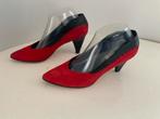 Paolo Colcone 39 rood en zwarte  pumps 406), Kleding | Dames, Schoenen, Pumps, Overige kleuren, Paolo Colcone, Ophalen of Verzenden