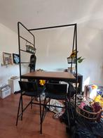 Bartafel van IKEA, Huis en Inrichting, Ophalen, Zo goed als nieuw, Inclusief barstoelen