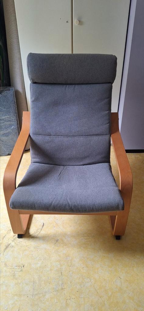 Poang fauteuil., Huis en Inrichting, Fauteuils, Zo goed als nieuw, Hout, Ophalen