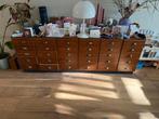 Vintage apothekerskast te koop, Ophalen, Gebruikt, 25 tot 50 cm, 200 cm of meer