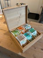Houten theedoos, Huis en Inrichting, Ophalen, Geen, Zo goed als nieuw, Geen