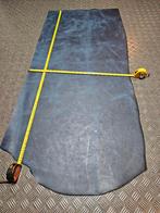 Rund - Leer Blauw gemêleerd(zie omschrijving!), Blauw, Leer of Kunstleer, Nieuw, Ophalen of Verzenden