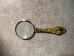 Golden magnifying glass, Hobby en Vrije tijd, Ophalen, Zo goed als nieuw