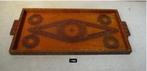 Mooie Antieke Houten Dienblad - 51x26, Ophalen of Verzenden, Zo goed als nieuw, Rechthoekig, Hout