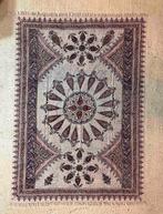 Grand foulard woonkleed hand gestempeld katoen 183/130, Gebruikt, Etten-Leur, DJT@dejuistetoon.eu, Ophalen of Verzenden