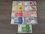Set guldenbiljetten 5 t/m 250 gulden (9 stuks), Postzegels en Munten, Bankbiljetten | Nederland, Ophalen of Verzenden, 250 gulden