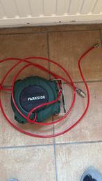 Parkside WWS-DST10-N01 perslucht haspel, Doe-het-zelf en Verbouw, Compressors, 800 liter/min of meer, Ophalen of Verzenden, Zo goed als nieuw