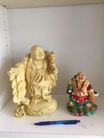 Budha beelden geluk en voorspoed, Huis en Inrichting, Woonaccessoires | Boeddhabeelden, Gebruikt, Ophalen of Verzenden