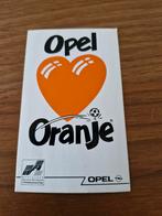 2005 Opel Oranje Sticker - Vintage, Ophalen of Verzenden