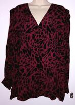 Kiabi blouse maat 50/52, Kleding | Dames, Ophalen of Verzenden, Zo goed als nieuw, Rood, Blouse of Tuniek