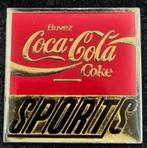 Coca-Cola Sports pin- vierkant, Verzamelen, Speldjes, Pins en Buttons, Ophalen of Verzenden, Nieuw, Merk, Speldje of Pin