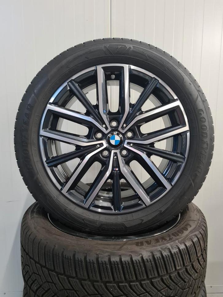 18' BMW 2 Serie U06 Styling 838M met winterbanden, Auto-onderdelen, Banden en Velgen, Banden en Velgen, Winterbanden, 18 inch