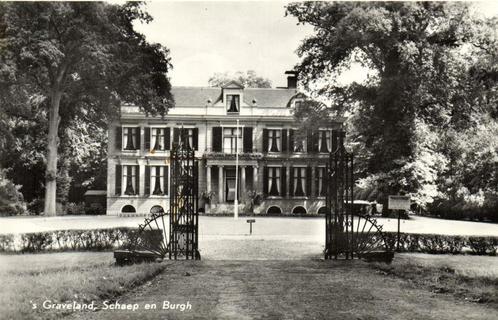 s Graveland, Schaep en Burgh - ongelopen, Verzamelen, Ansichtkaarten | Nederland, Ongelopen, Overijssel, 1920 tot 1940, Ophalen of Verzenden