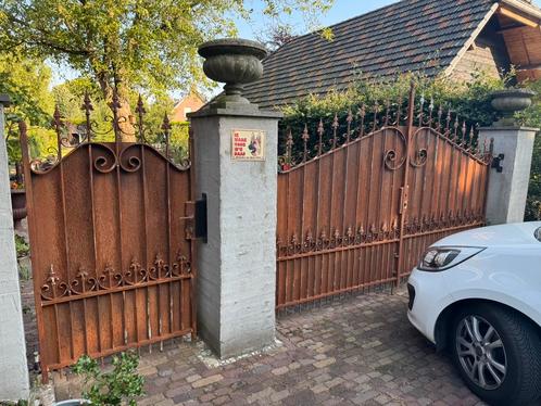 Buitenpoort, Tuin en Terras, Tuinpoorten, Draaipoort, IJzer, 150 tot 200 cm, 200 cm of meer, Ophalen