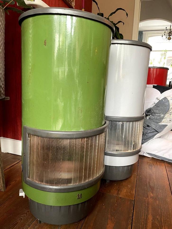 gaskachel - in de kleur groen en grijs, Huis en Inrichting, Overige Huis en Inrichting, Gebruikt, Ophalen