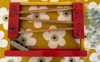 Nostalgische houten knikkerbaan zonder knikkers, Kinderen en Baby's, Speelgoed | Houten speelgoed, Ophalen of Verzenden, Gebruikt