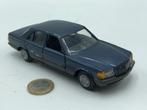 Mercedes W126 SEL Blauw, NZG, Hobby en Vrije tijd, Modelauto's | 1:32, Ophalen of Verzenden, Gebruikt, Auto, Overige merken