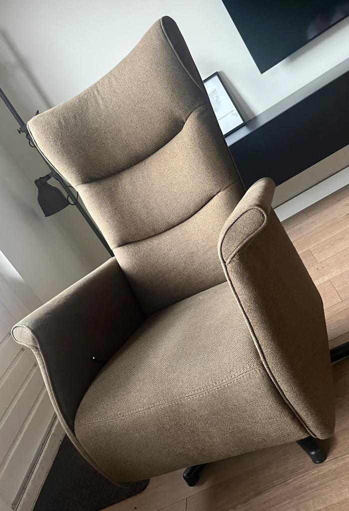 Luxe Relaxstoel Wilson - Prominent - nieuwstaat, Huis en Inrichting, Fauteuils, Nieuw, Stof, 75 tot 100 cm, 75 tot 100 cm, Ophalen