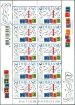 Ned. NVPH V3234 10 x Dag van de Postzegel 2014, Postzegels en Munten, Postzegels | Nederland, Ophalen of Verzenden, Na 1940, Postfris