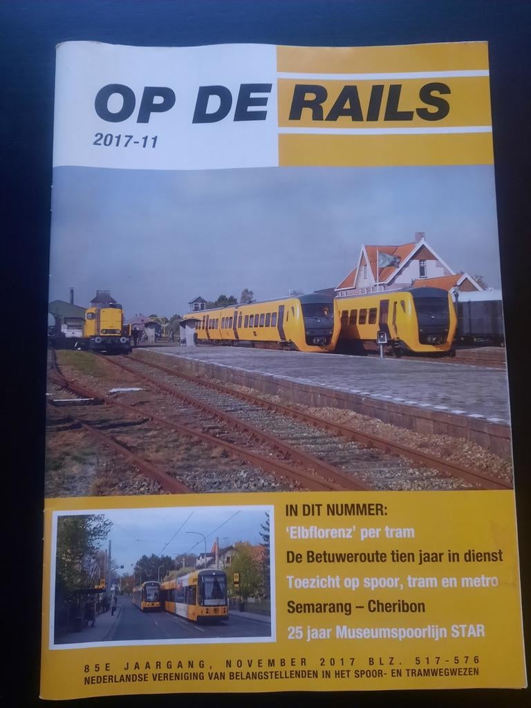 Op de Rails 2017-11, Ophalen of Verzenden, Gelezen, Diverse, Tram