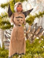 Per Sempre, Antieke Kerst Engel , Cotton ,Crêpe, Diversen, Kerst, Ophalen of Verzenden, Zo goed als nieuw