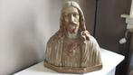 Brocante buste Jezus religieus beeld, Verzamelen, Gebruikt, Beeld(je), Ophalen