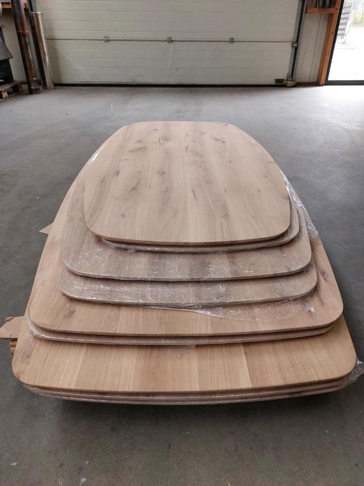 Deens Ovale Tafelbladen | Direct uit voorraad leverbaar!, Huis en Inrichting, Tafels | Eettafels, Nieuw, 100 tot 150 cm, 200 cm of meer