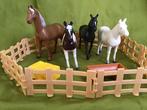 Speelgoed paarden met weidehek (set 72), Ophalen of Verzenden, Gebruikt