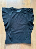 Twoday meisjes rib top met ruches maat 134/140, Kinderen en Baby's, Meisje, Ophalen of Verzenden, Zo goed als nieuw, Shirt of Longsleeve