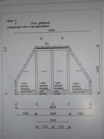 NOK gevel kozijn hardhout, Gevelraam of Ruit, Nieuw, Veiligheidsglas, 160 cm of meer