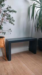 Halbankje, side table, planten tafel antraciet, Huis en Inrichting, Tafels | Sidetables, 50 tot 100 cm, Ophalen of Verzenden, Zo goed als nieuw