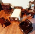 Vintage poppenhuis meubels Renwal VS plastic 1:16 slaapkamer, Ophalen of Verzenden, Zo goed als nieuw, Gebruiksvoorwerp