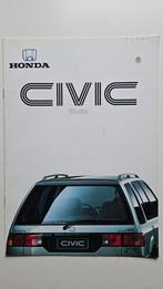 Honda Civic Shuttle 1988 folder, Ophalen of Verzenden, Honda