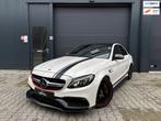 Mercedes-Benz C-klasse AMG 63 S Edition 1 PANO CERAMIC HUD K, Auto's, Achterwielaandrijving, Gebruikt, 510 pk, Wit
