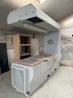 Professionele afzuig- / schuurtafel – werkplaats / spuiterij, Ophalen, Gebruikt