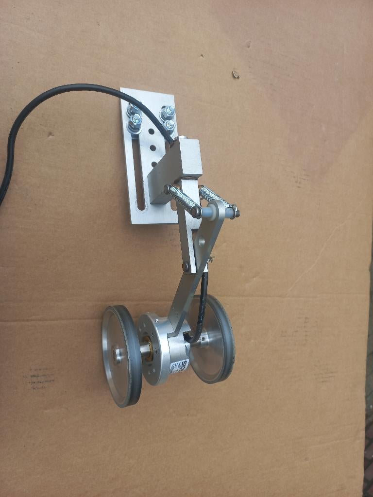 SICK DUV60E-D4KKHADA meetwiel encoder met veerarm, Ophalen of Verzenden, Zo goed als nieuw