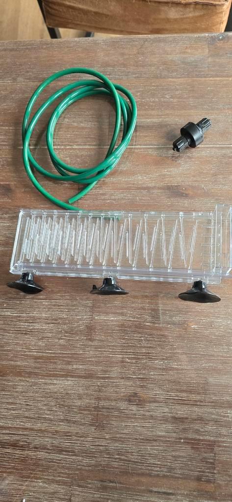 Dennerle flipper 300 L nieuw + co2 terugslagklep ventiel., Dieren en Toebehoren, Vissen | Aquaria en Toebehoren, Zo goed als nieuw