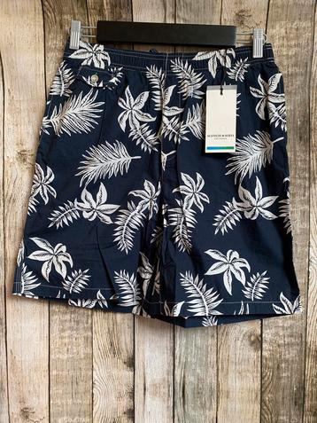 Scotch & Soda super gave blauwe loose fit short (Maat S) beschikbaar voor biedingen