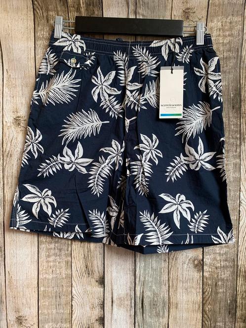 Scotch & Soda super gave blauwe loose fit short (Maat S), Kleding | Heren, Broeken en Pantalons, Nieuw, Maat 46 (S) of kleiner