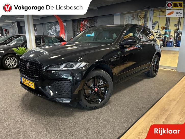 Jaguar F-PACE 2.0 P400e PHEV R-Dynamic S Black Edition| Meri, Auto's, Jaguar, Bedrijf, Te koop, F-Pace, 360° camera, 4x4, ABS