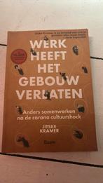 Jitske Kramer - Werk heeft het gebouw verlaten, Ophalen of Verzenden, Jitske Kramer, Zo goed als nieuw