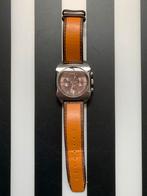 Breil tribe dameshorloge herenhorloge met leren band 10ATM, Leer, Staal, Verzenden, Polshorloge