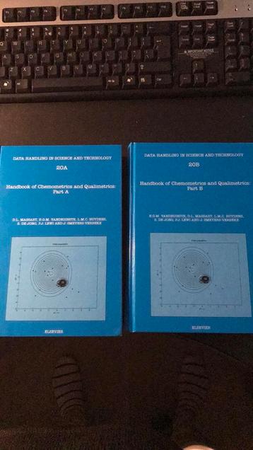 Chemometrics and qualimetrics part A&B handbook beschikbaar voor biedingen