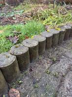 Gratis ophalen: ronde border paaltjes voor terras, Ophalen, Gebruikt, Border, Beton