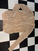 Nukus blouse L, Ophalen of Verzenden, Zo goed als nieuw, Maat 38/40 (M), Beige