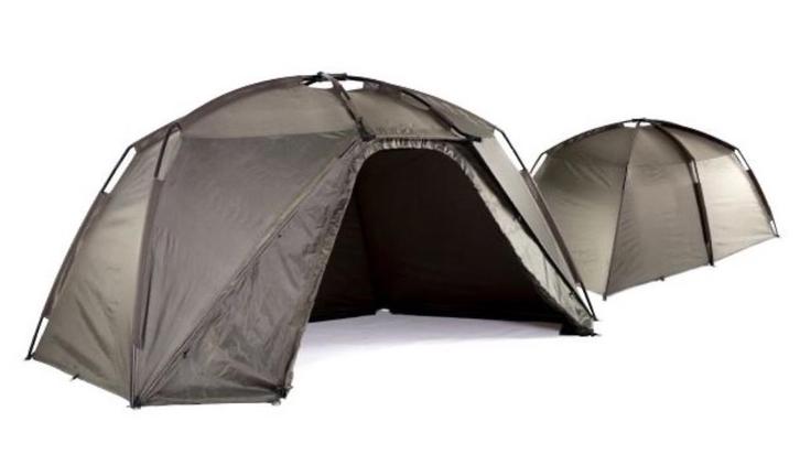 nash titan hide +overwrap grondzeil en mozzie infill, Watersport en Boten, Hengelsport | Karpervissen, Gebruikt, Overige typen